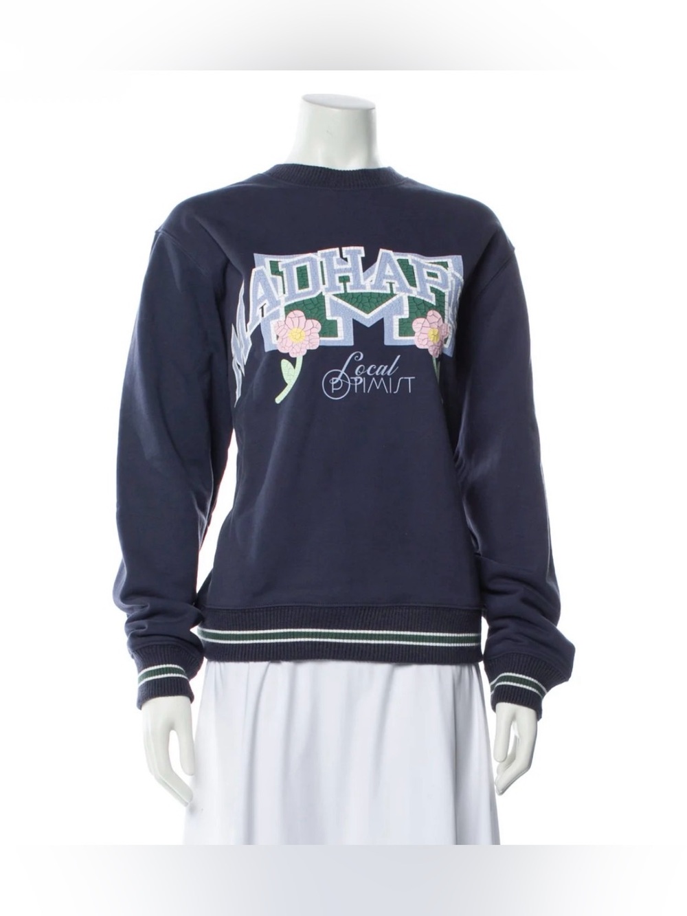 Madhappy Varsity Crinkled Sweatshirt (Size S)